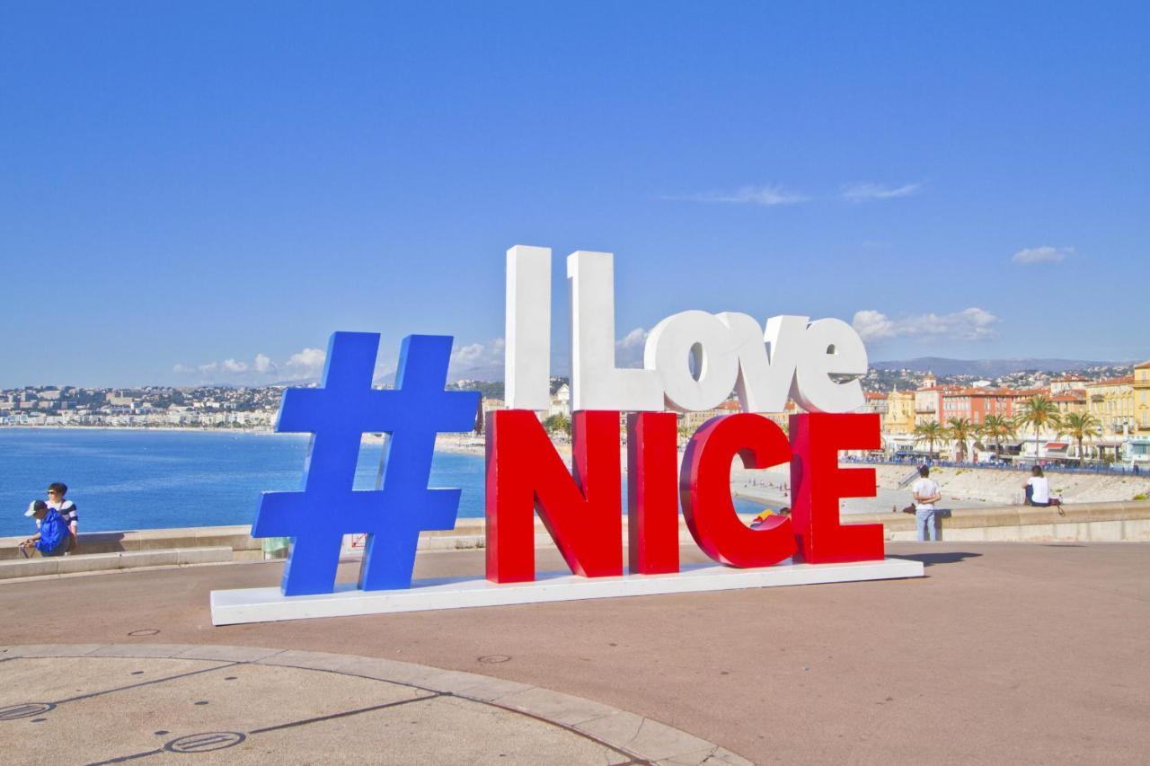 Ferienwohnung Garden Atlantide Promenade Nizza Exterior foto