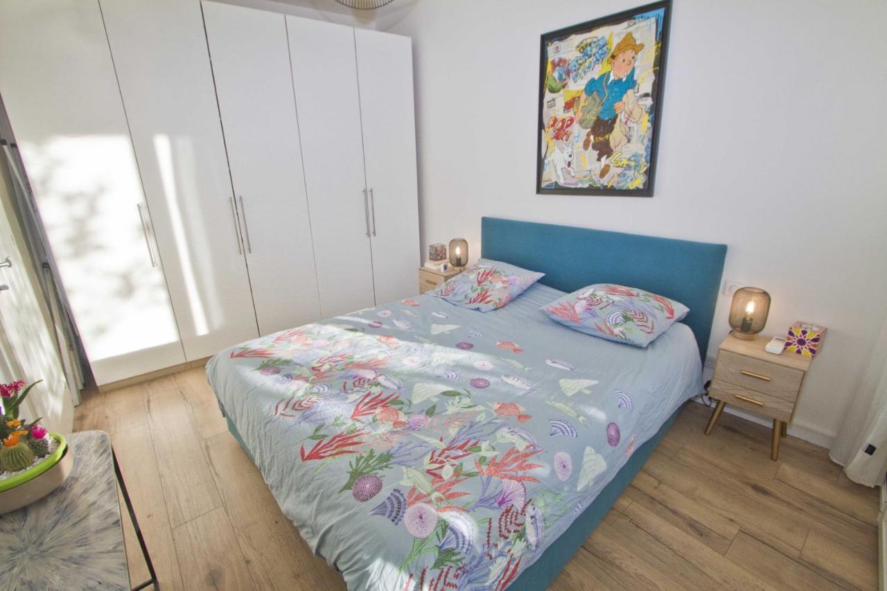 Ferienwohnung Garden Atlantide Promenade Nizza Exterior foto