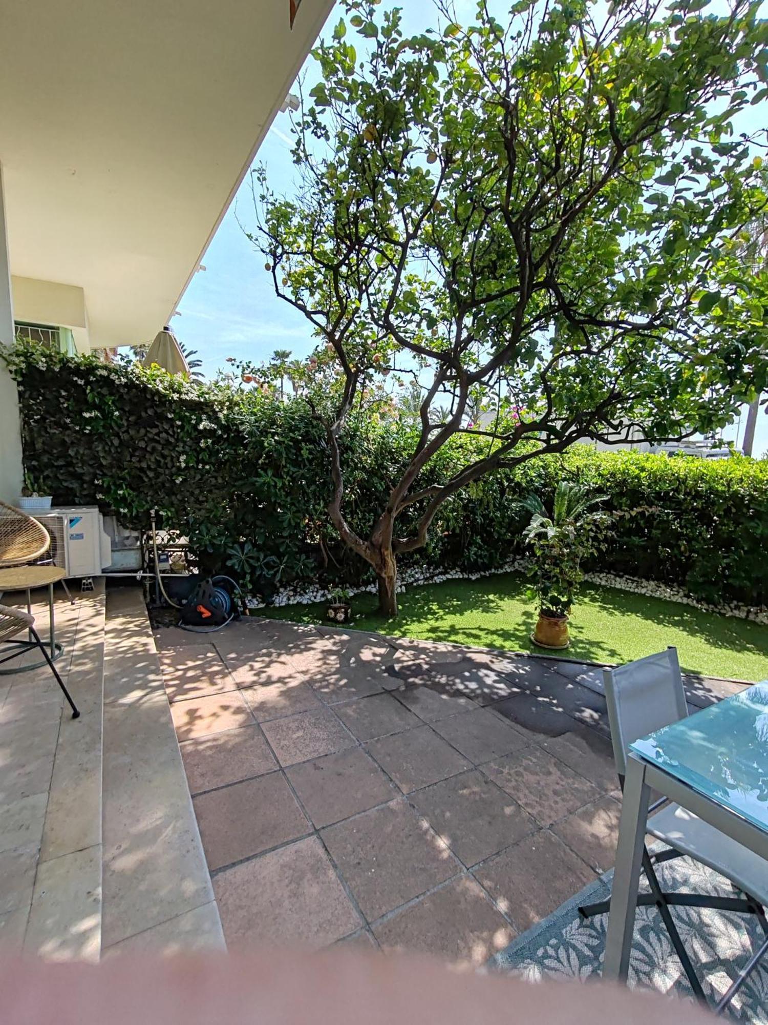 Ferienwohnung Garden Atlantide Promenade Nizza Exterior foto